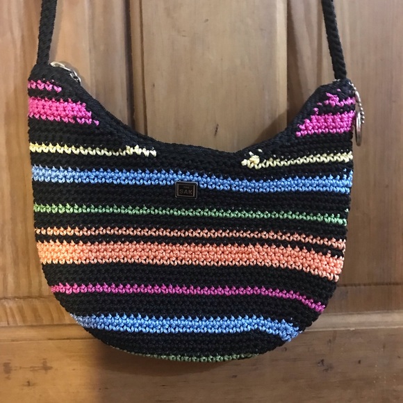 The Sak Multi-color Woven Crossbody Bag - Picture 3 of 9